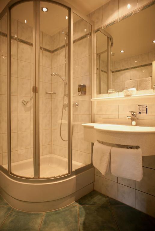 Koupelna v ubytování Hotel Kloster Hirsau