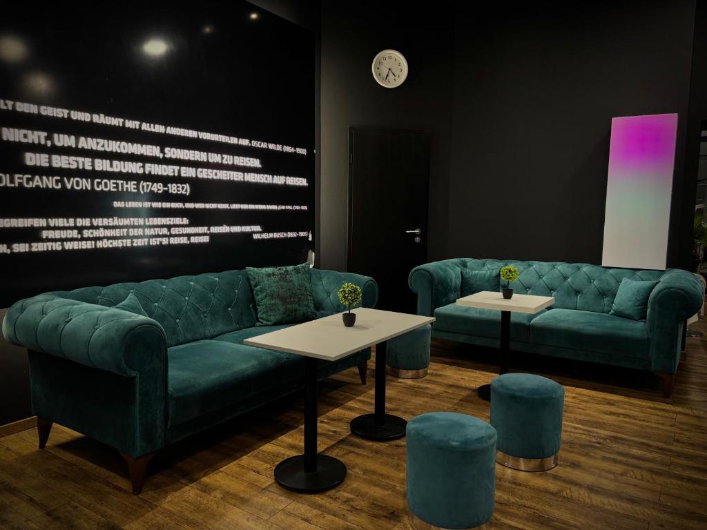 Zona de estar de Colour Hotel