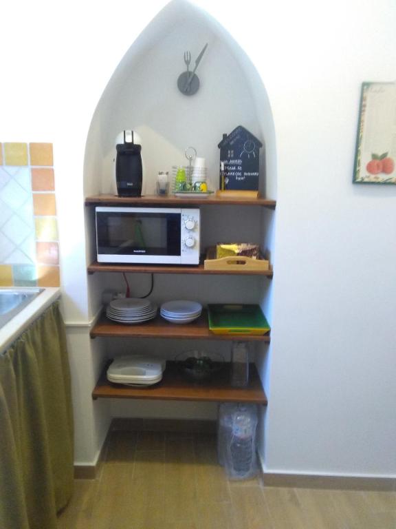 Kuchnia lub aneks kuchenny w obiekcie Casa Normanna