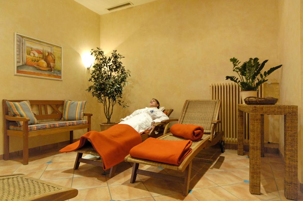 Posezení v ubytování Hotel Kloster Hirsau