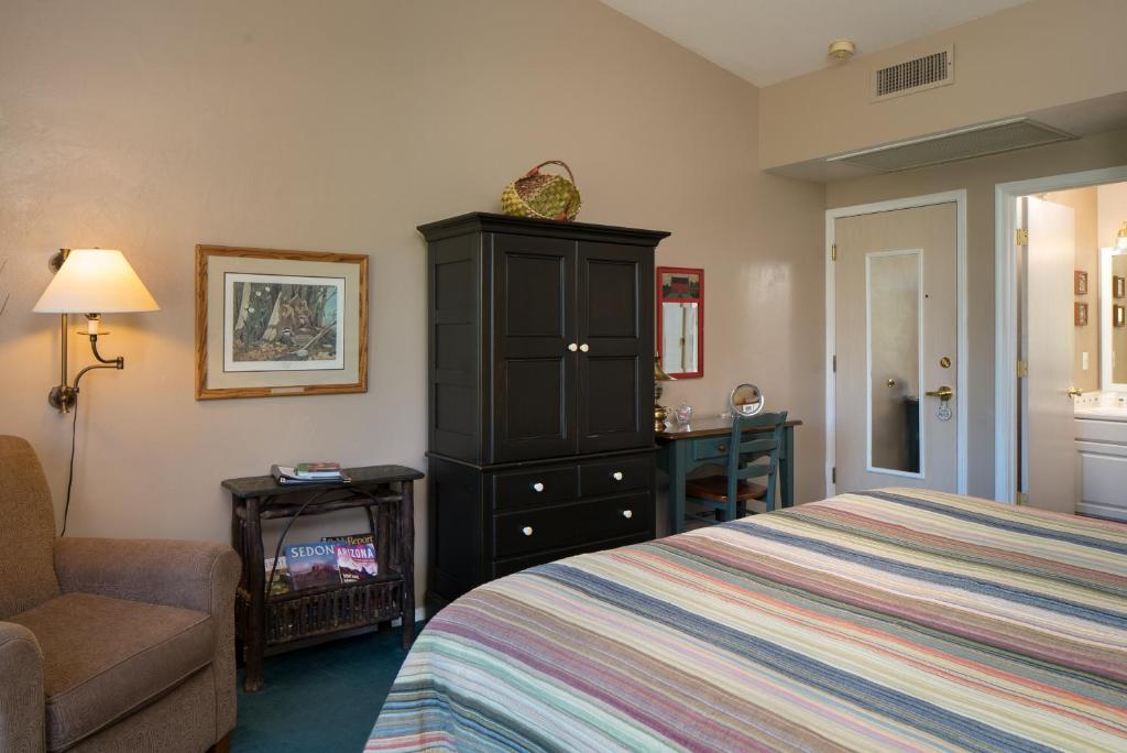 Canyon Villa Bed & Breakfast Inn of Sedona - King Kamer - Woestijn Daisy