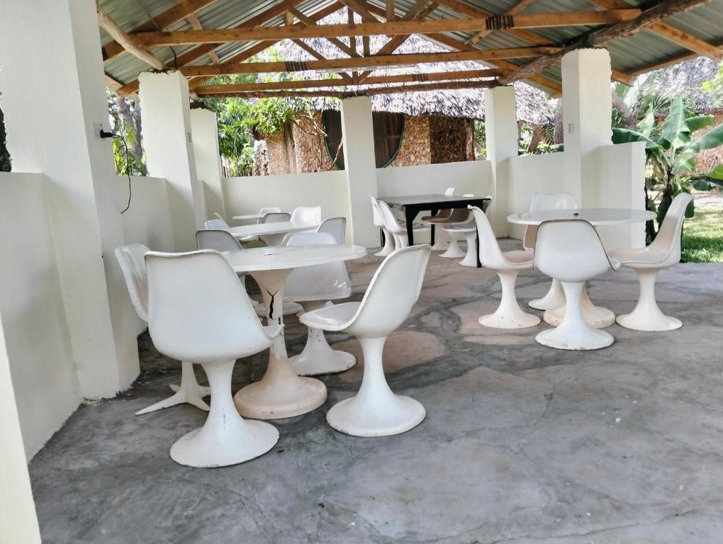 Χώρος καθιστικού στο Kikambala eco villas