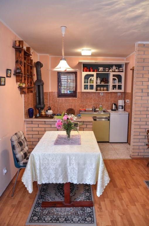 Kuchyň nebo kuchyňský kout v ubytování Morava Garden Resort