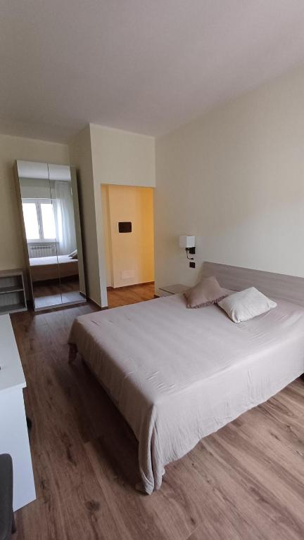 Postel nebo postele na pokoji v ubytování Max studios