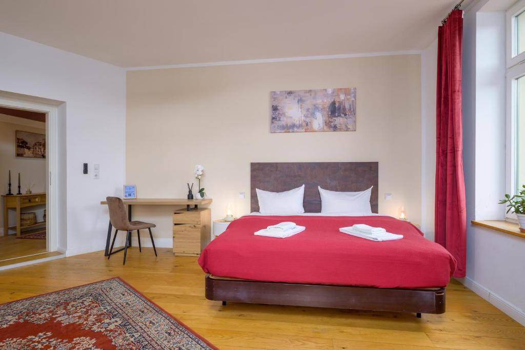 Apartments an der Arena Leipzig - Tek Yatak Odalı Daire