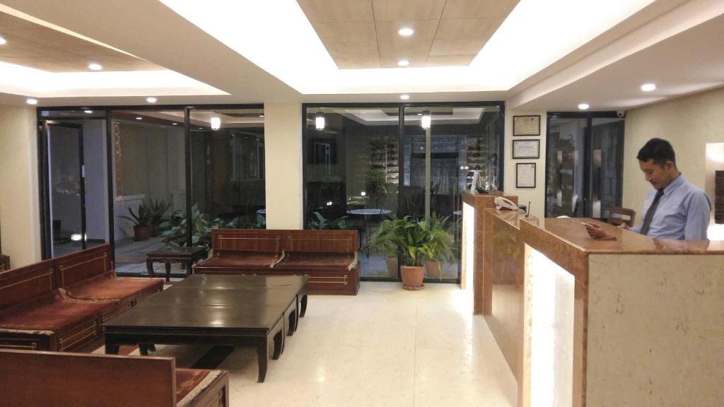 Vstupní hala nebo recepce v ubytování Potala Guest House