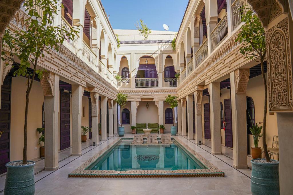 Hồ bơi trong/gần Palais Andara Riad And SPA