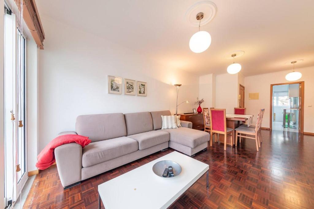 Χώρος καθιστικού στο Apartamento Vieira by Mth