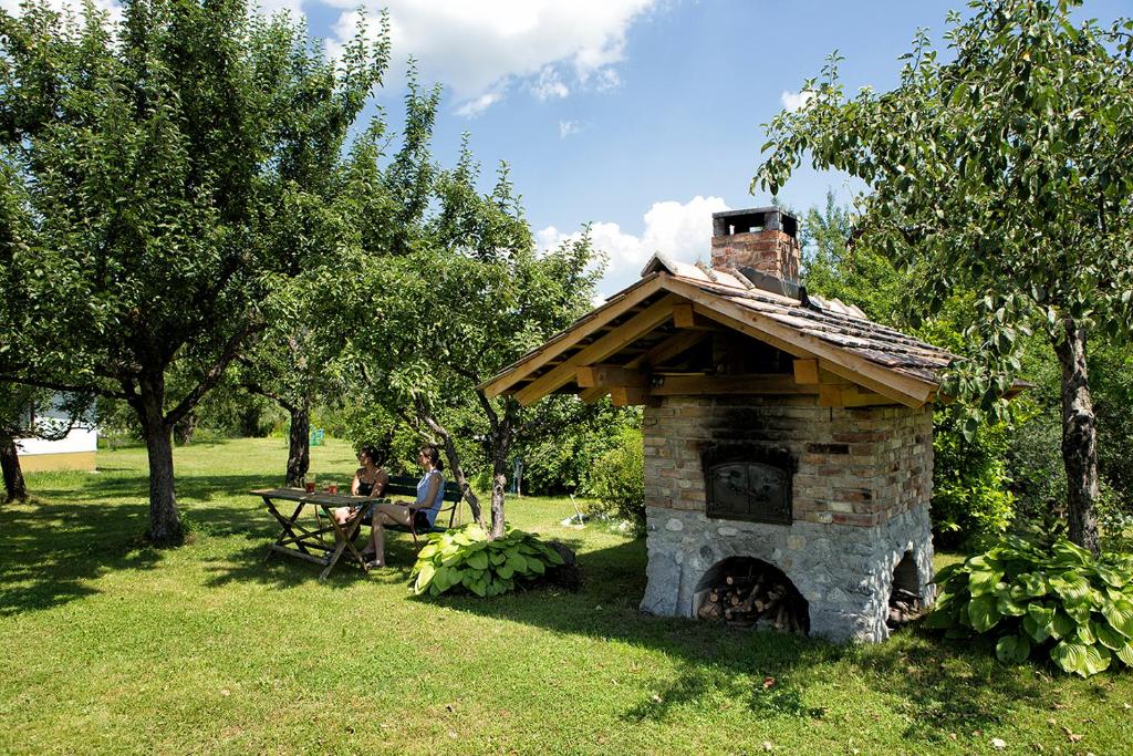Zahrada ubytování Pension Stausee