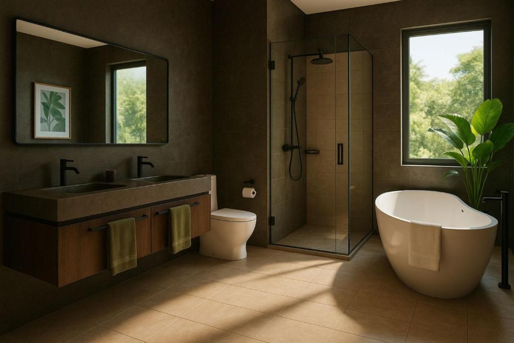 Ένα μπάνιο στο Savana Nest