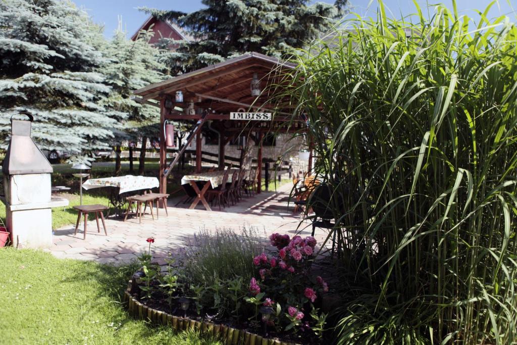Zahrada ubytování Pension U Stehlíků