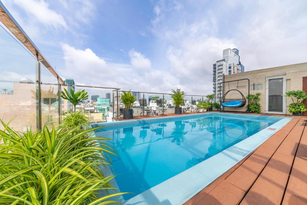 La alberca dentro o cerca de A25 Hotel - 29 Lê Thị Hồng Gấm