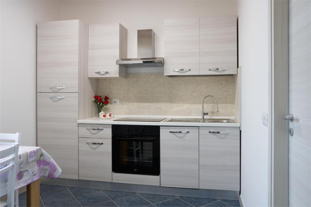 Køkken eller tekøkken på Mini a Carpi