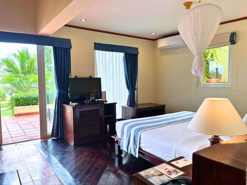 Victoria Phan Thiet Beach Resort & Spa - Bungalow Mit Gartenblick
