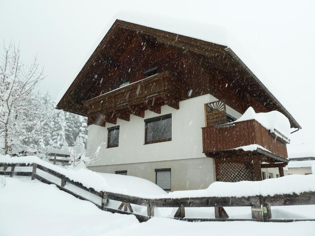 Tom's Hütte v zime