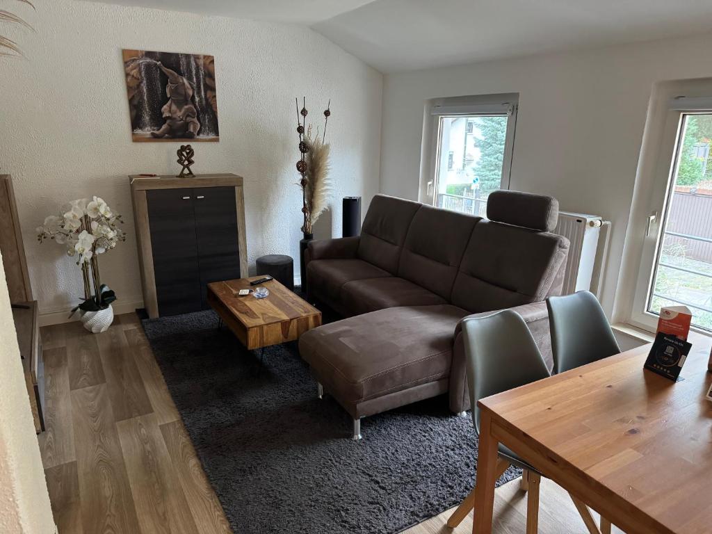 Χώρος καθιστικού στο Haus Heiken Apartment Sonnenblume