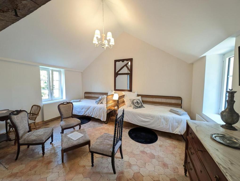 Pavillon des communs - Habitación Cuádruple
