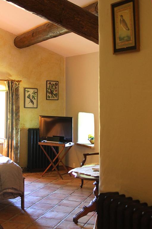 Posezení v ubytování Maison d'hôtes Ferme de la Commanderie