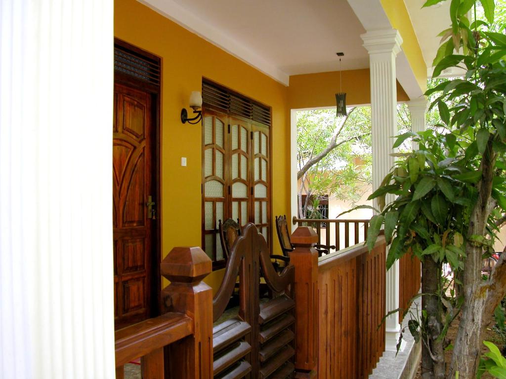 Zahrada ubytování Sigiri Regal Residence