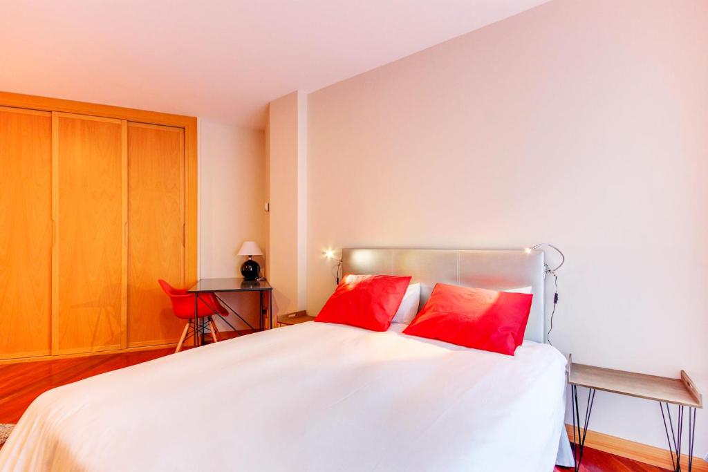 Llit o llits en una habitació de VUT San Nicolás