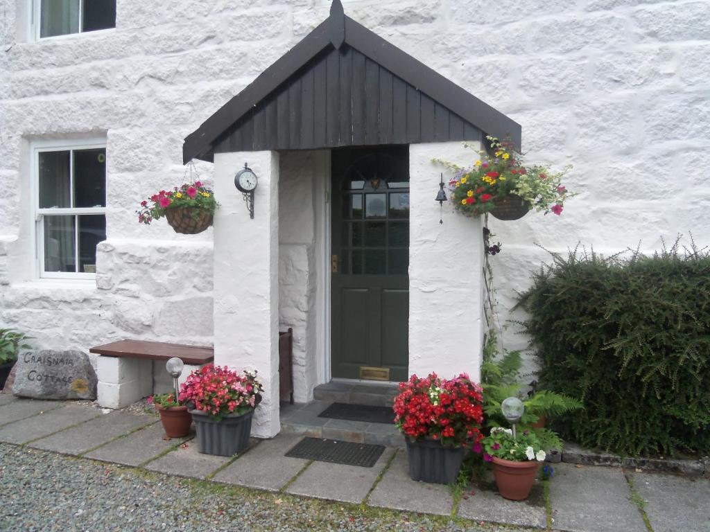 Zahrada ubytování Craignair Cottage