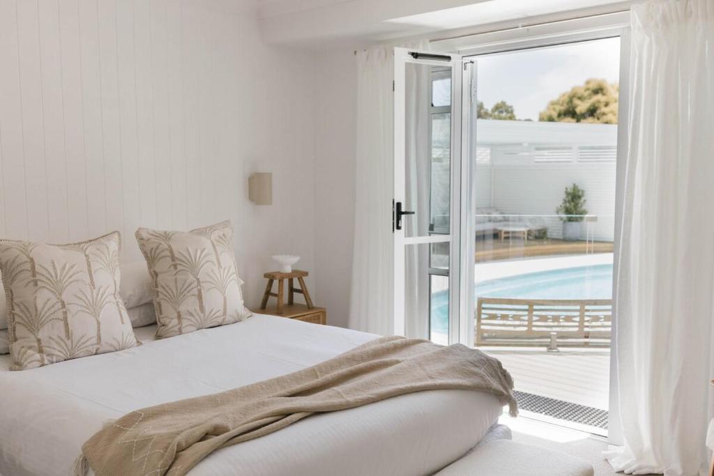 Ένα ή περισσότερα κρεβάτια σε δωμάτιο στο Lynwood Luxe Mudgee