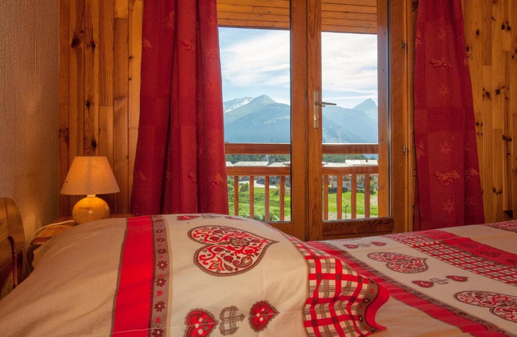 Nespecifikovaný výhled na hory nebo výhled na hory při pohledu z bed and breakfast