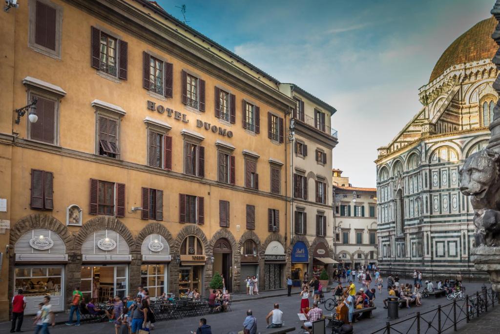Nespecifikovaný výhled na destinaci Florencie nebo výhled na město při pohledu z hotelu