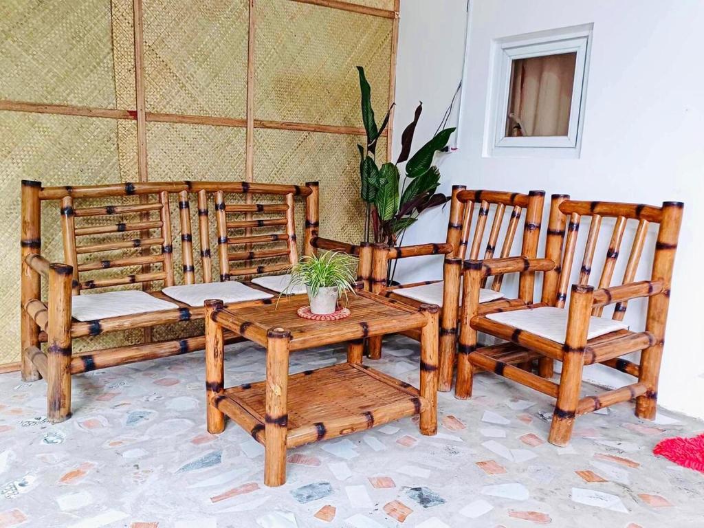 Et opholdsområde på ZStudio Transient House Legazpi