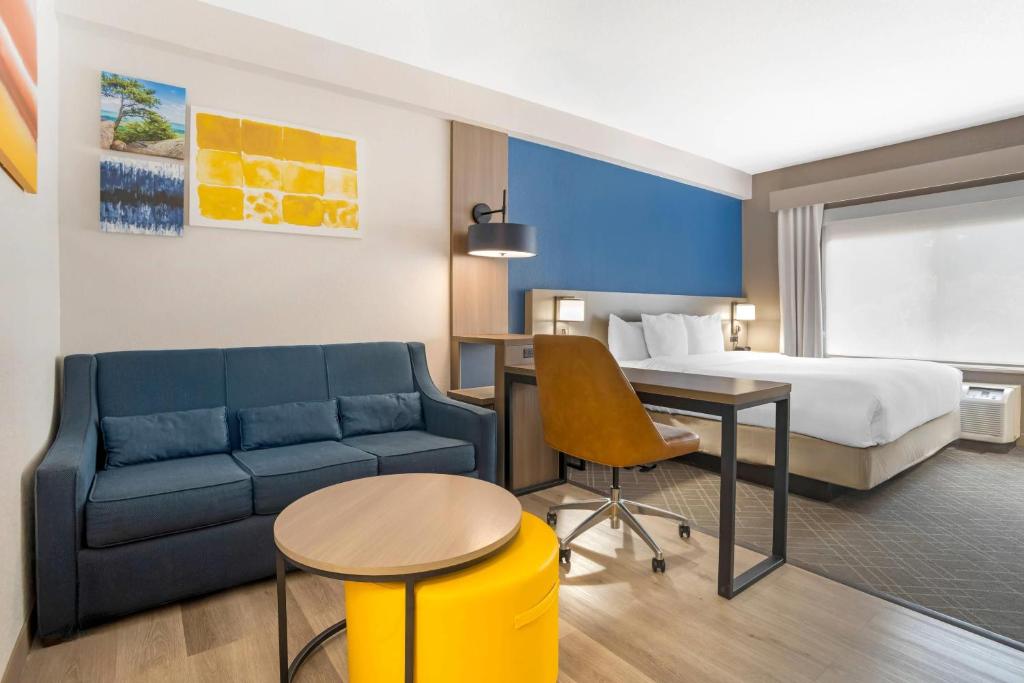 Χώρος καθιστικού στο Comfort Suites Gastonia - Charlotte
