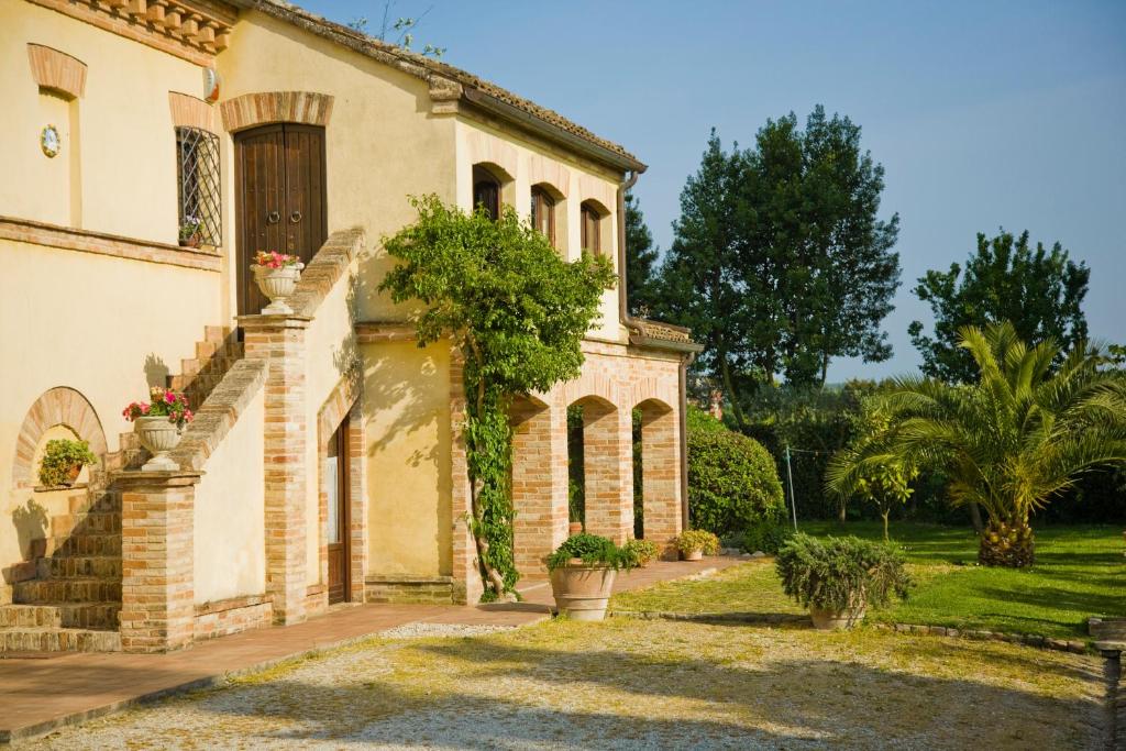 Zahrada ubytování B&B Cristina