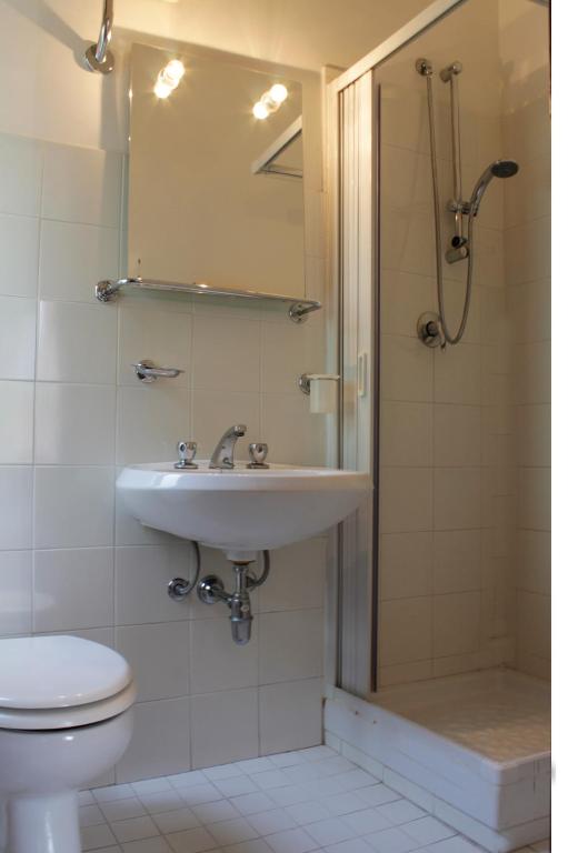 Koupelna v ubytování Hotel MariaLetizia