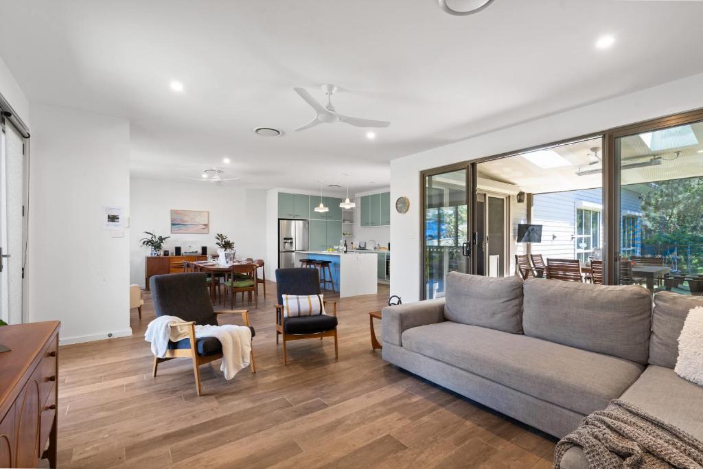 Posezení v ubytování Bawley Bliss