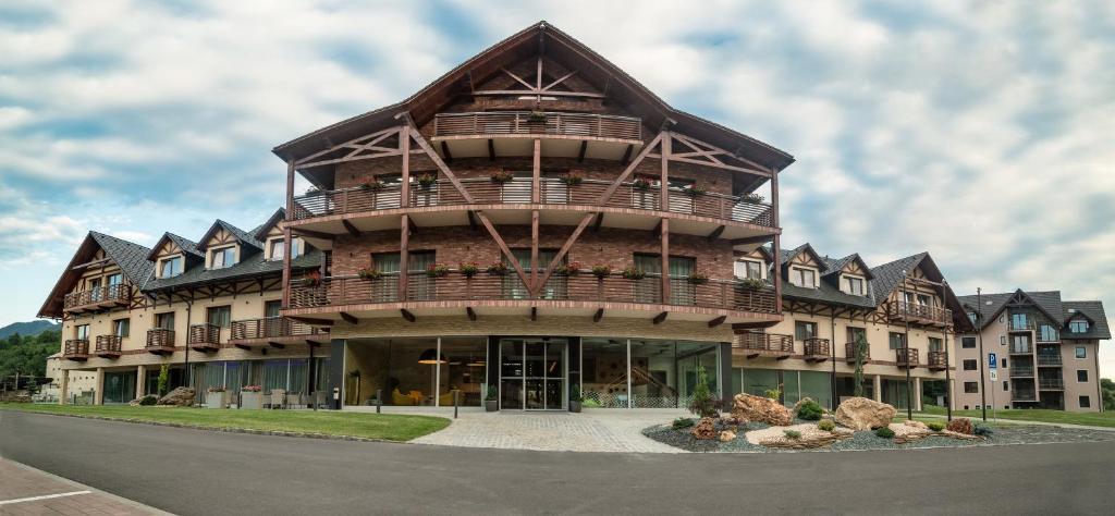 Budova, kde se hotel nachází