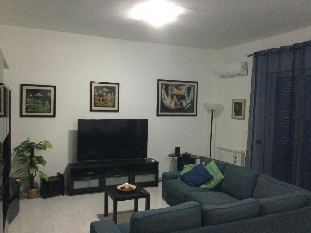 Et opholdsområde på Elegante Appartamento Palermo