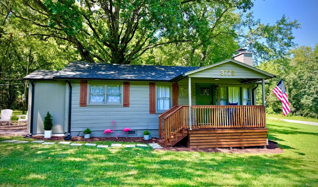 Zahrada ubytování Kitschy Kottage