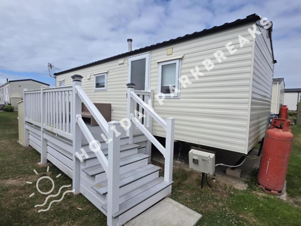 Bygningen som feriehuset ligger i