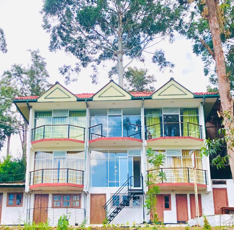 Budova, kde se bed and breakfast nachází