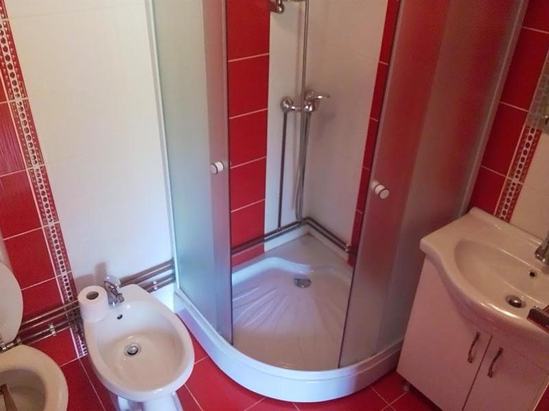 Koupelna v ubytování Casa Deea