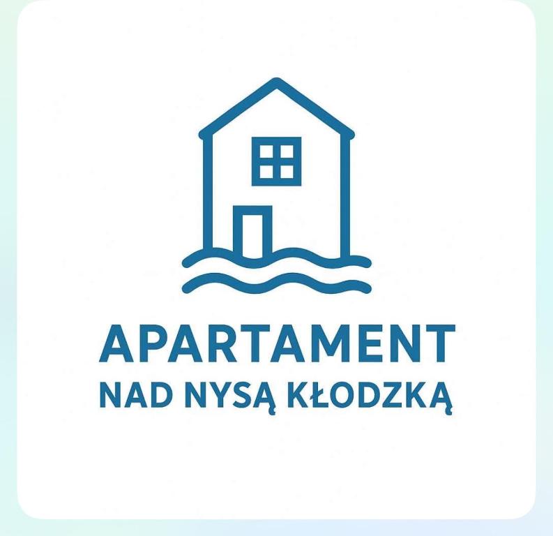 a house on the water logo at Apartament nad Nysą Kłodzką in Kłodzko