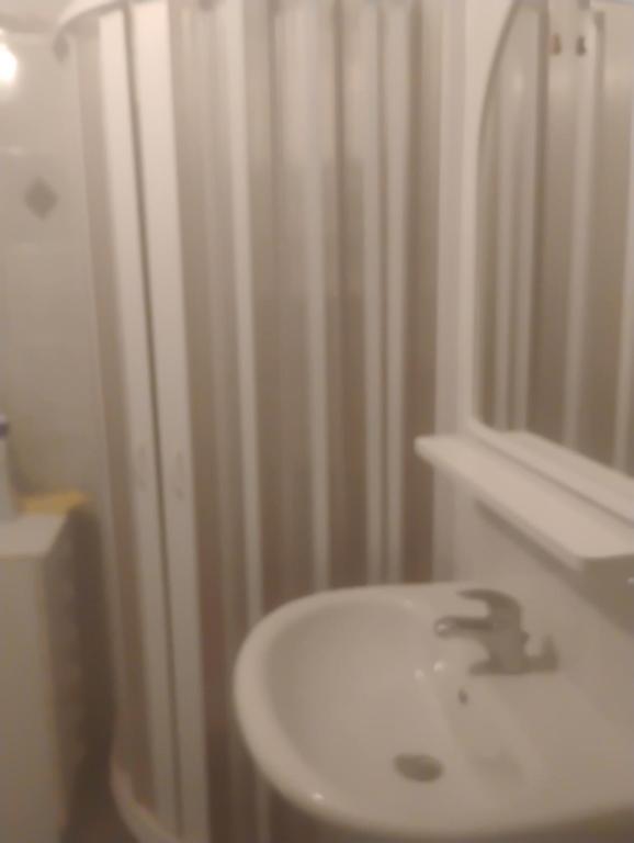Koupelna v ubytování Casina al borgo