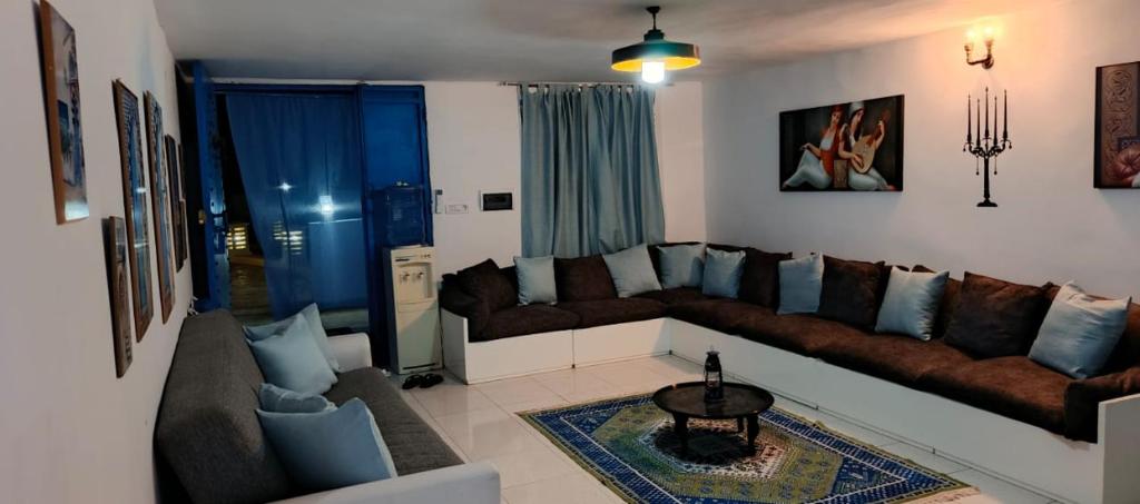 Posezení v ubytování Petit paradis