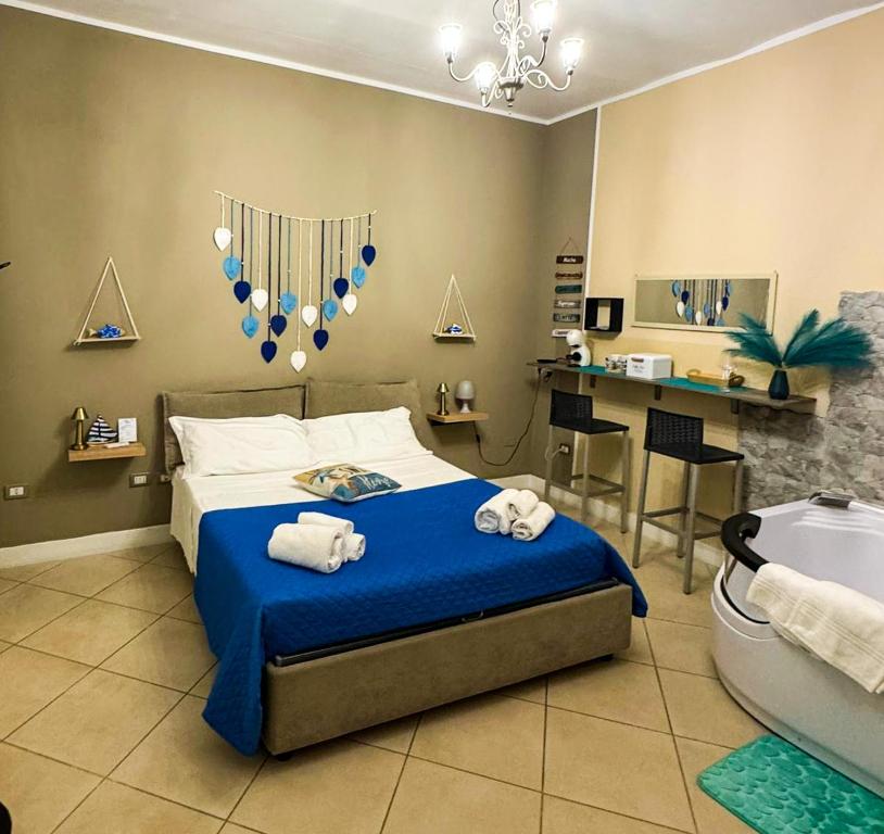 N67 B&B Taranto Centro-3 camere indipendenti - Double Room With Spa Bath