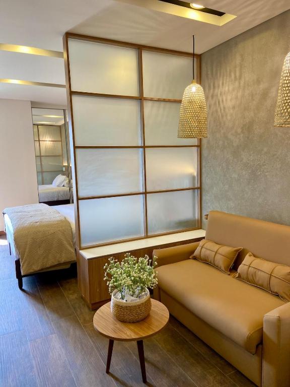 Oleskelutila majoituspaikassa Terra Loft