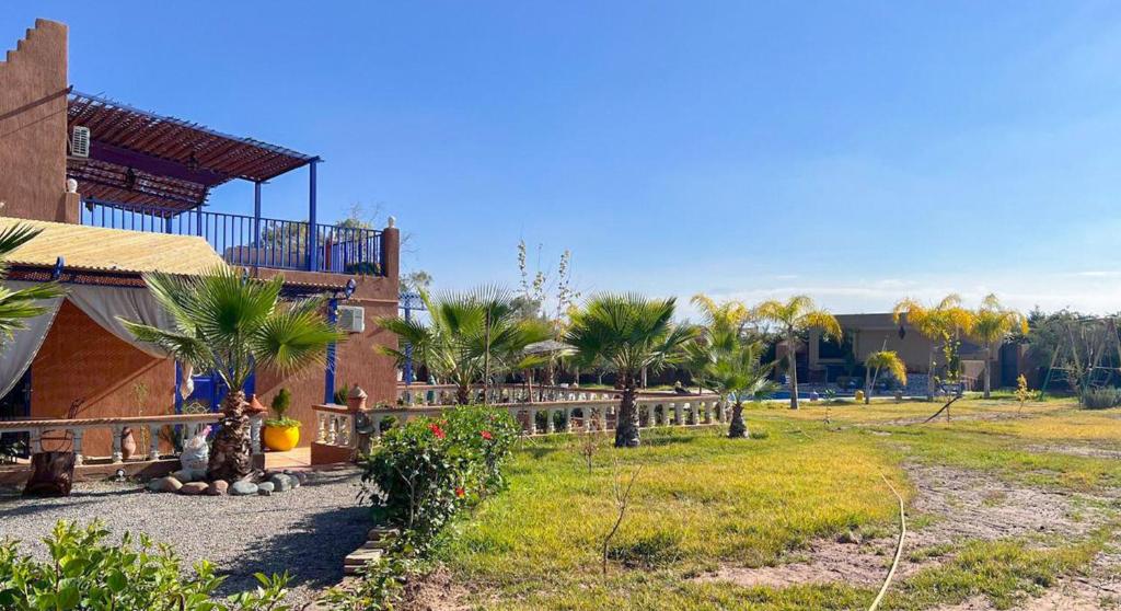 Κήπος έξω από το Villa calme avec piscine près de Marrakech