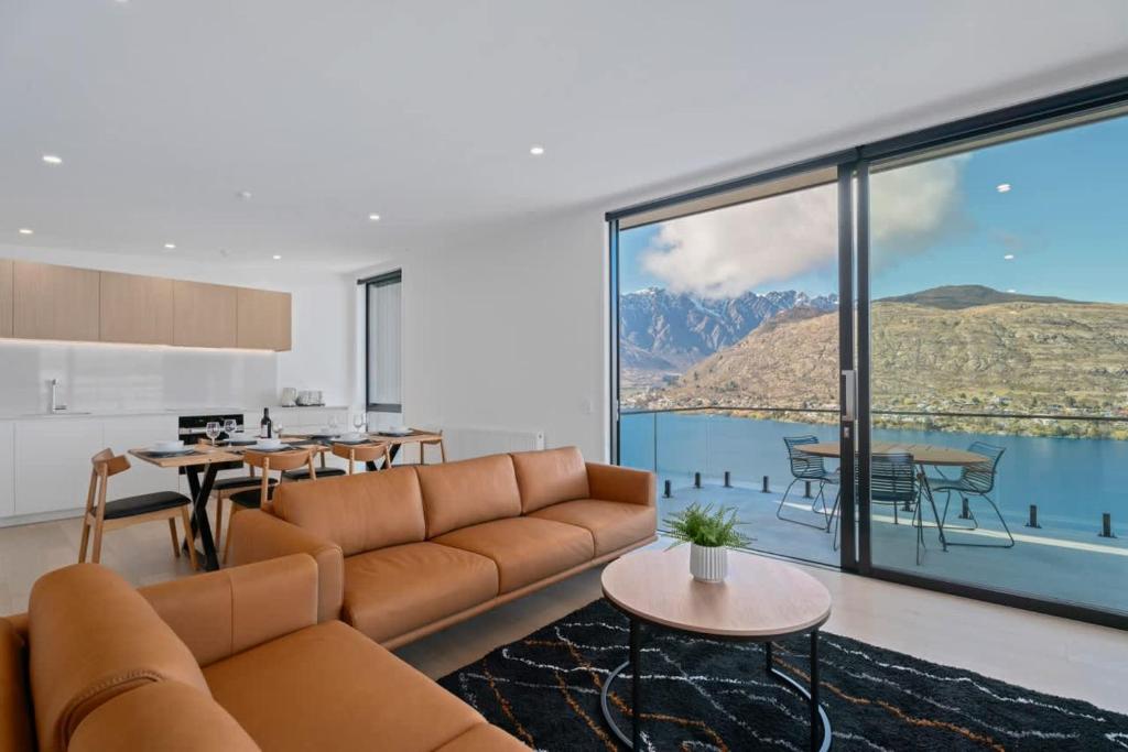 Naturlandskabet i nærheden af lejligheden