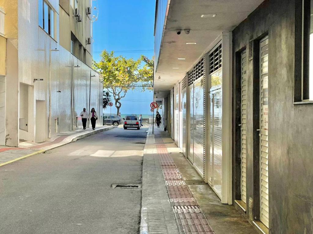 Επισκέπτες που μένουν στο Apartamento quadra Mar com Garagem