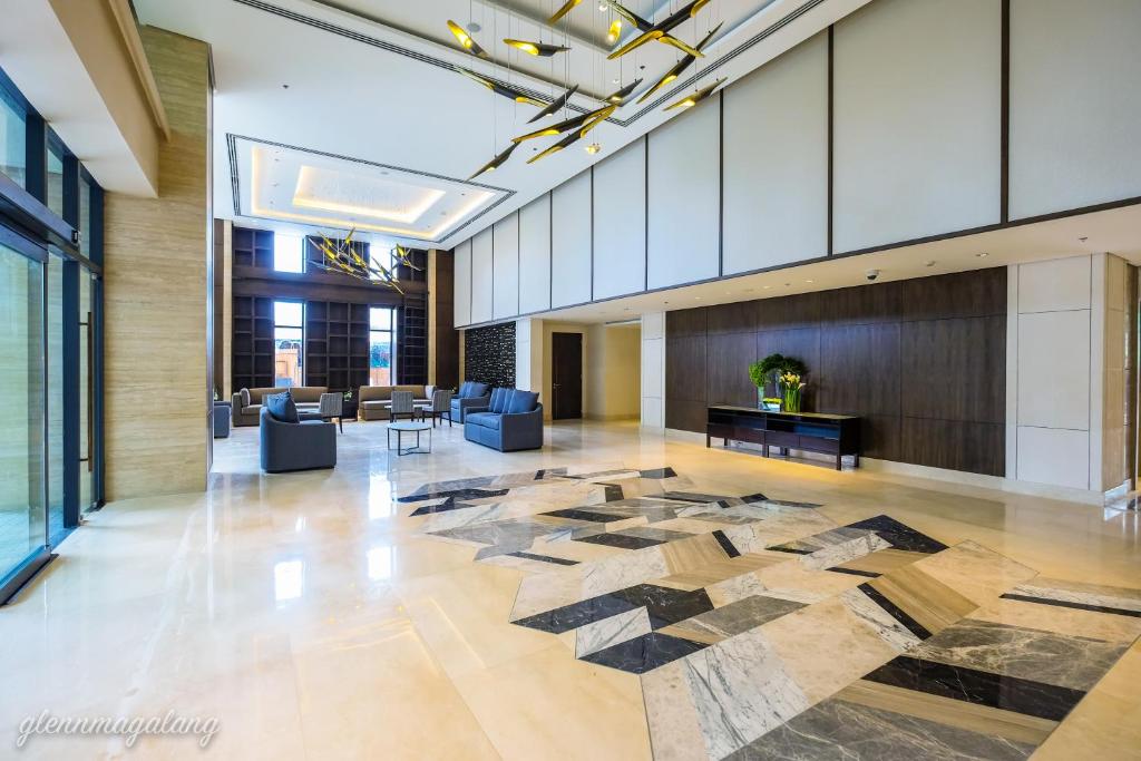Posezení v ubytování Somerset Alabang Manila