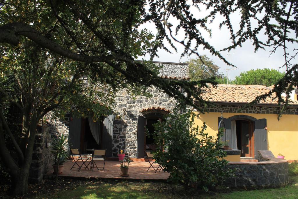 Zahrada ubytování B&B Villa Loriana