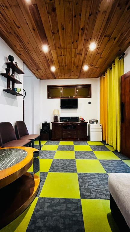 Χώρος καθιστικού στο Greenland Villa